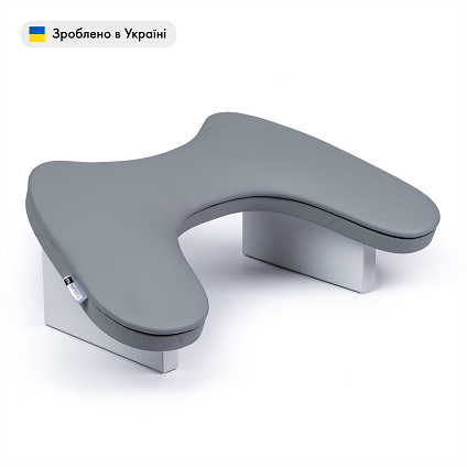 Подставка ортопедическая маникюрная ECO STAND BUTTERFLY серая