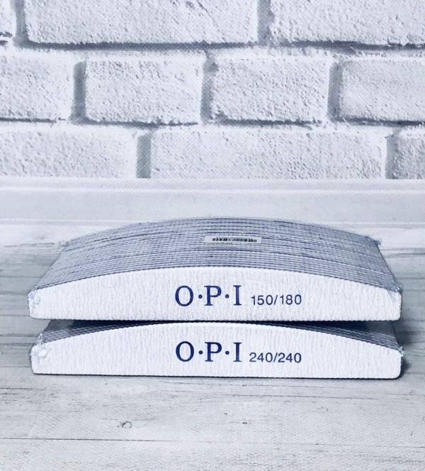 Пилка для ногтей OPI серая луна 