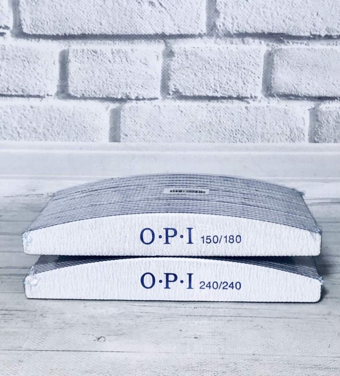 Пилка для ногтей OPI серая луна 