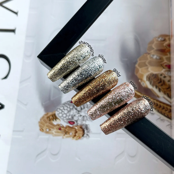 Рідка фольга GaMa Platinum Rose gold 5г