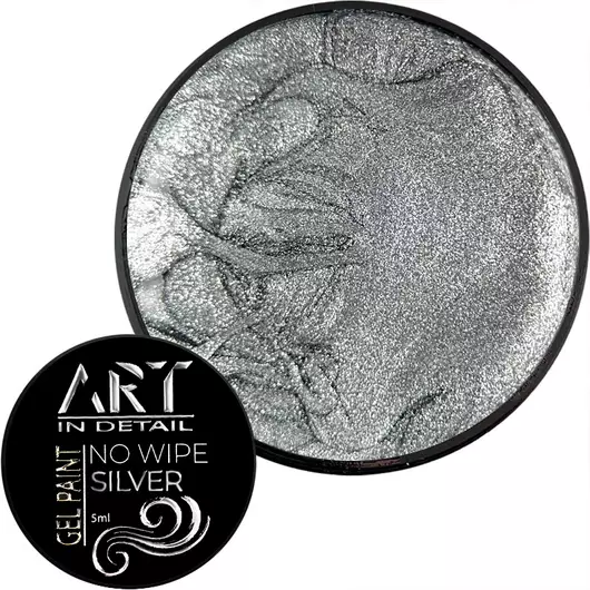Гель-фарба ART Gel Paint No Wipe Silver срібло 5г