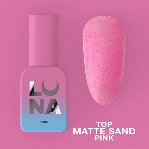 Топ Luna Top Matte Sand Pink 13мл