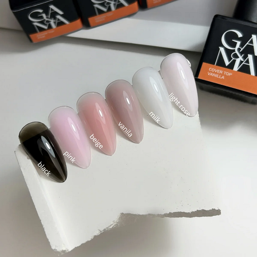 Камуфлюючий топ GaMa Cover top Beige 10мл