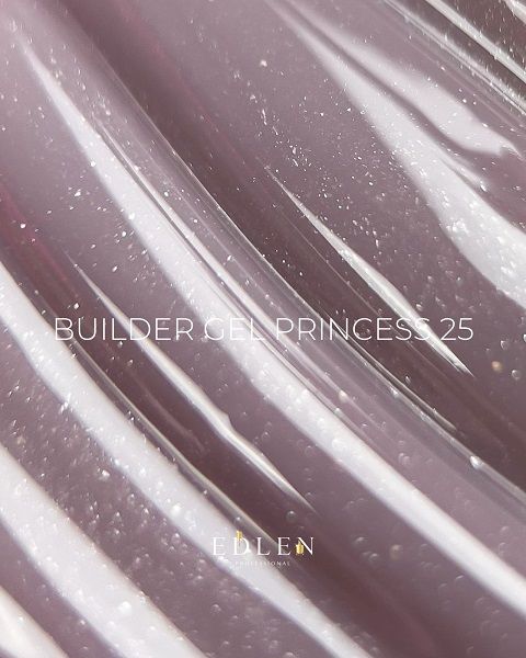 Гель Edlen Builder Gel Princess 15мл 025  бузково-коричневий