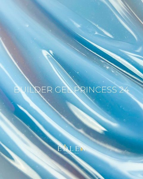Гель Edlen Builder Gel Princess 024 ніжно-блакитний 