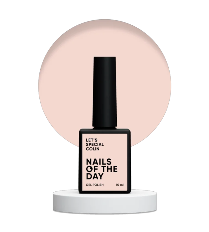 Гель-лак NailsOfTheDay Let’s special Colin  вибілений персиковий 10мл