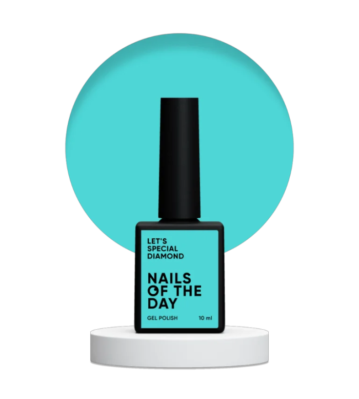 Гель-лак NailsOfTheDay Let’s special Diamond  лазурний 10мл