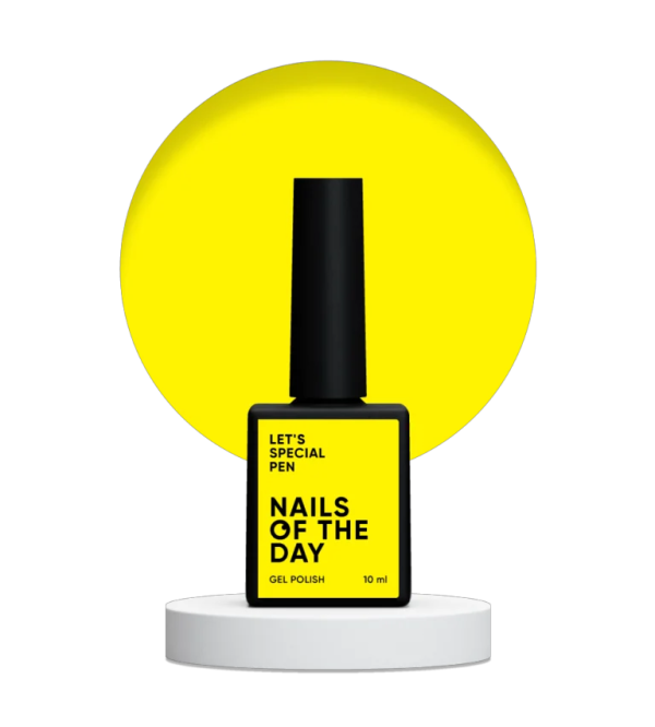 Гель-лак NailsOfTheDay Let’s special Pen  жовтий 10мл