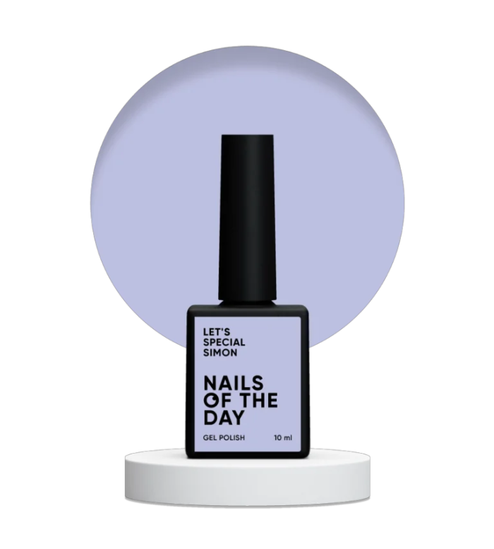 Гель-лак NailsOfTheDay Let’s special Simon  лілово-блакитний 10мл