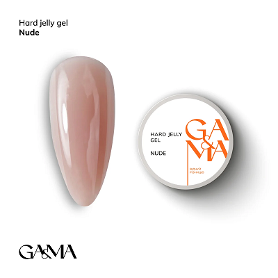 Гель-желе нюдовый GaMa Hard Jelly gel nude 15г