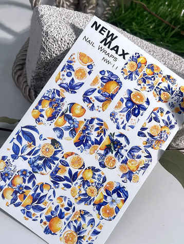 Пленки для ногтей New Max WRAPS NW-11