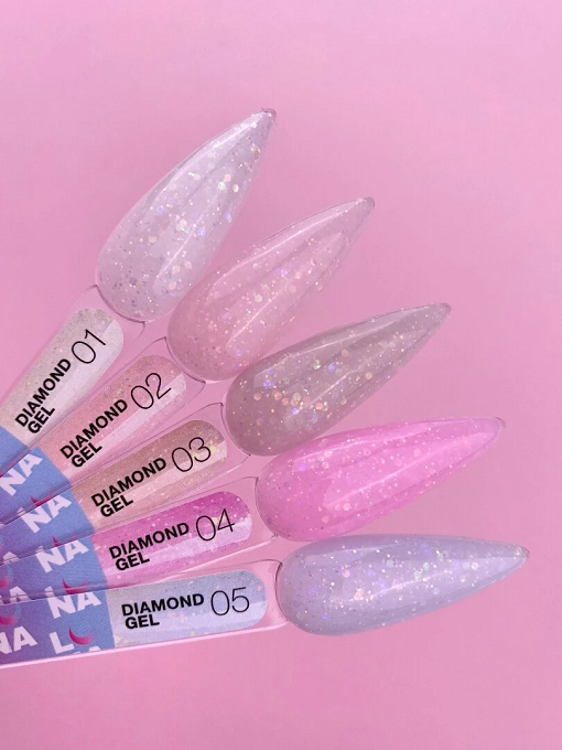 Гель для наращивания Luna Diamond Gel №1 15г