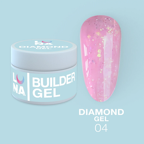 Гель для нарощування Luna Diamond Gel №4 15г