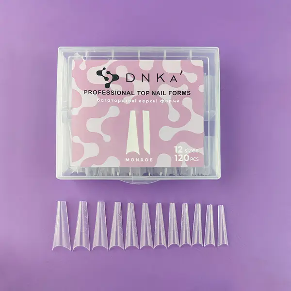 Верхние формы DNKa' Top Nail Forms Monroe, 120шт