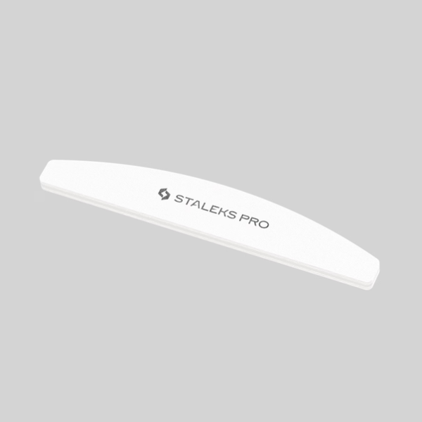 Баф шліфувальник Staleks Pro EXPERT 100/180 півмісяць