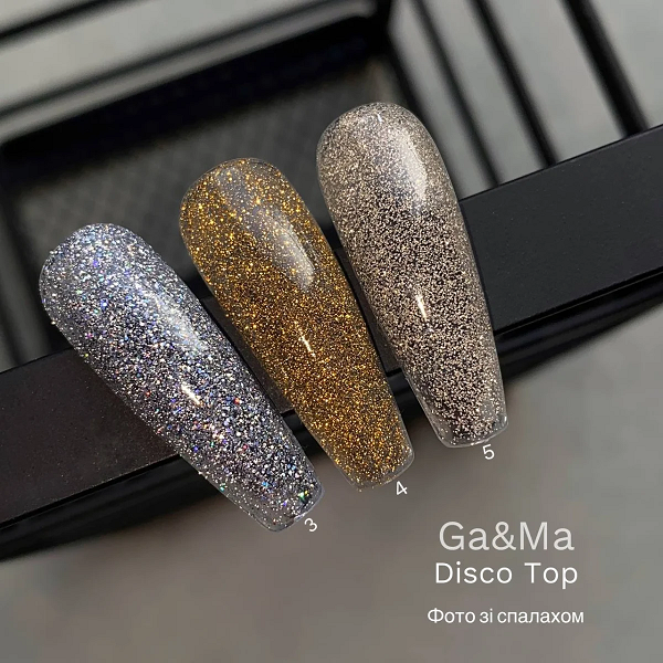 Топ світловідбивний Ga&Ma Top Disco Shine 003 10мл