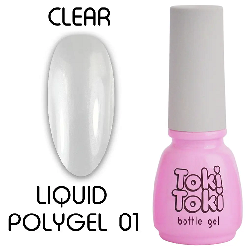 Жидкий полигель Toki-Toki Liquid Polygel 01 5мл