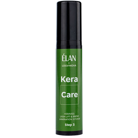 ELAN x Logvinova Kera Care для ламинирования бровей и ресниц, Состав 3, 10 мл