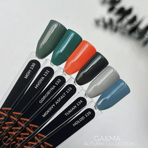 Гель-лак GaMa Autumn collection 133 Mokryi asfalt 10мл