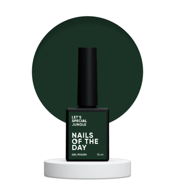 Гель-лак NailsOfTheDay  Jungle темно-зеленый, 10мл