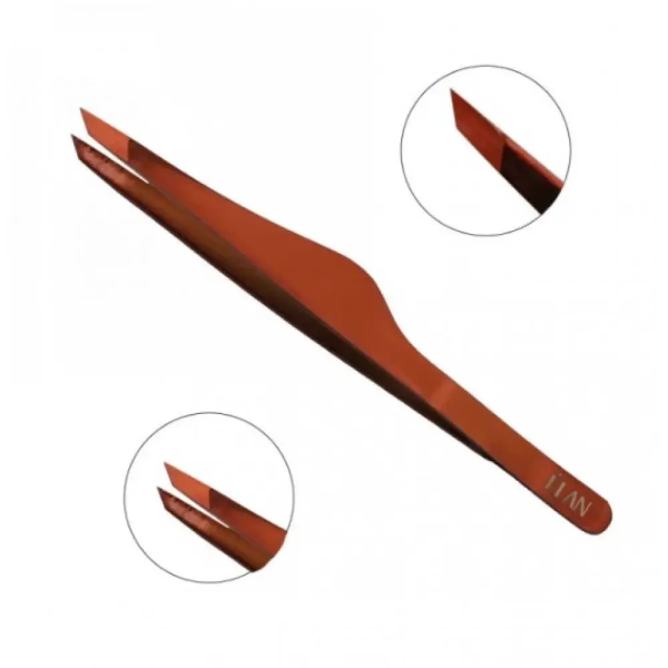 Пінцет для брів Elan скошений Easy Tweezers