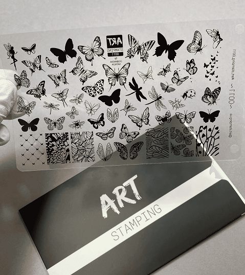 Пластина для стемпінгу Art Stamping Vakula 11 метелики