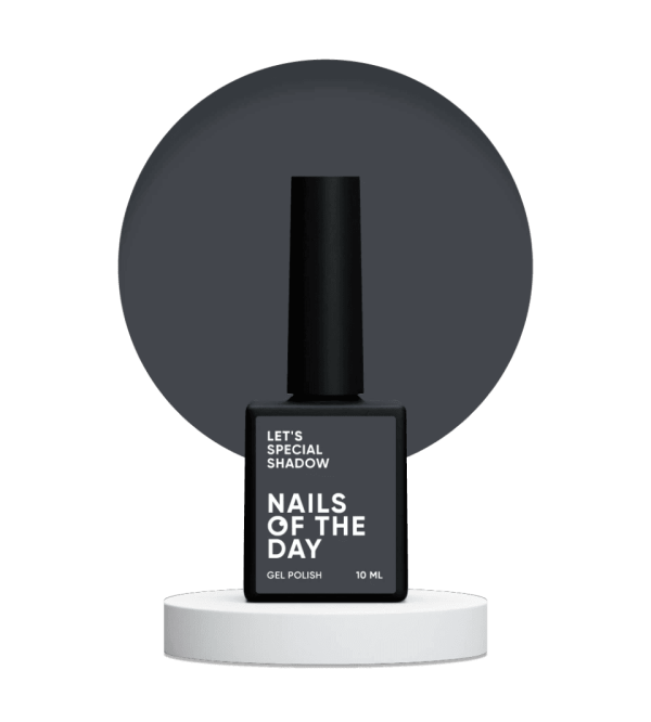 Гель-лак Nailsoftheday Shadow  светло–серый 10мл