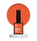Гель-лак Nailsoftheday  Titian  ярко–морковный 10мл