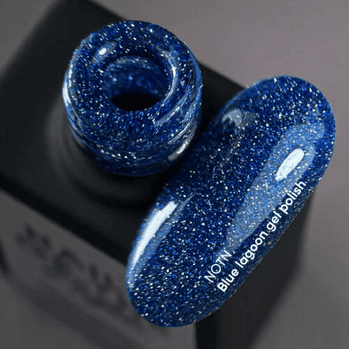 Гель-лак Nailsoftheday Blue Lagoon  блакитний світловідбиваючий 10мл
