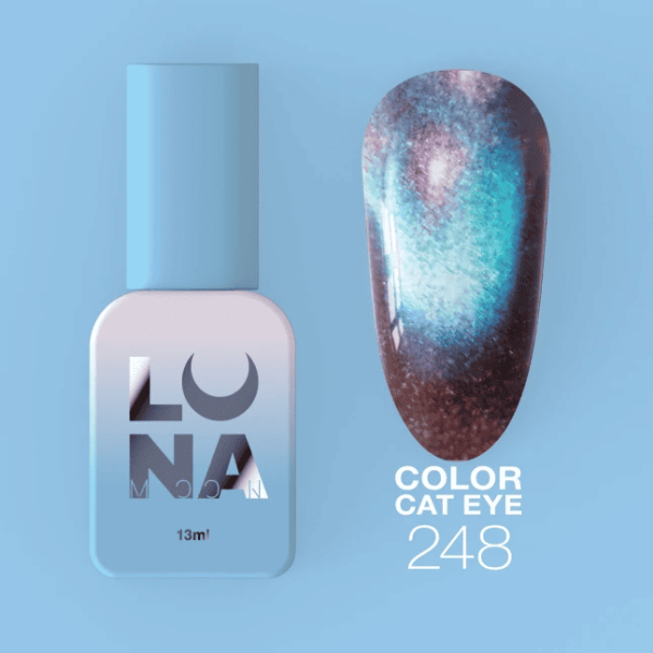 Гель-лак Luna Cat Eye котяче око 248 13мл