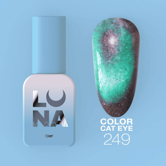 Гель-лак Luna Cat Eye кошачий глаз 249, 8мл