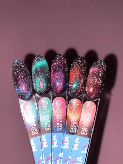Гель-лак Luna Cat Eye котяче око 250, 8мл