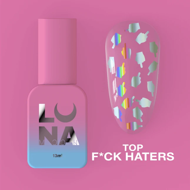 Топ для гель-лаку Luna F*ck Haters 13мл