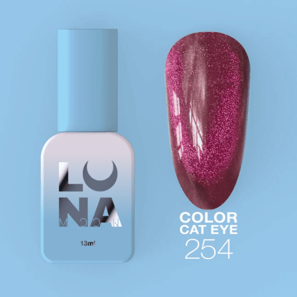 Гель-лак Luna Cat Eye котяче око 254 8мл