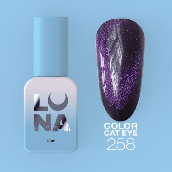 Гель-лак Luna Cat Eye кошачий глаз 258 8мл