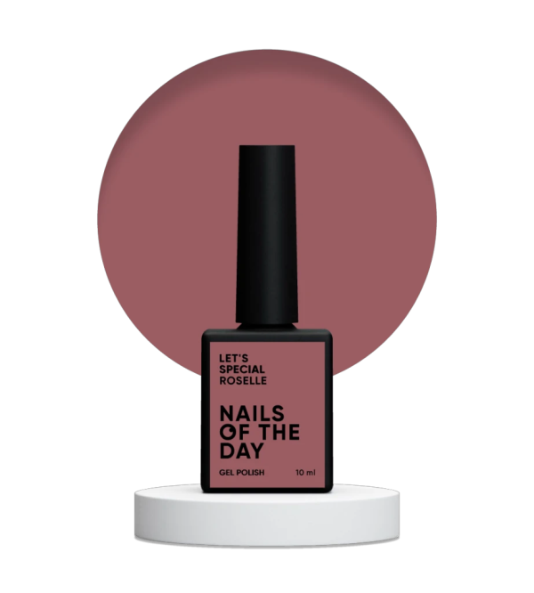 Гель-лак NailsOfTheDay Let’s special Roselle  сіро-ліловий, 10мл