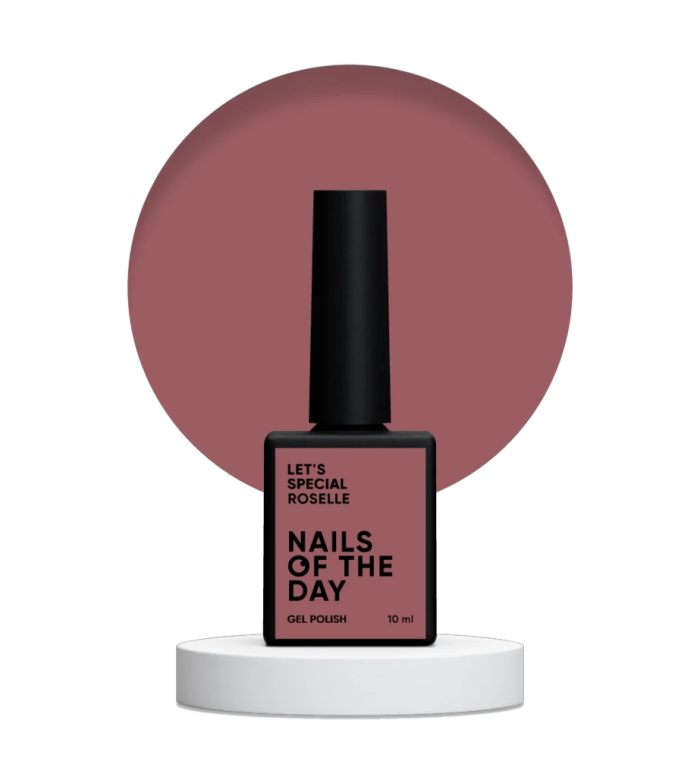 Гель-лак NailsOfTheDay Let’s special Roselle  сіро-ліловий, 10мл