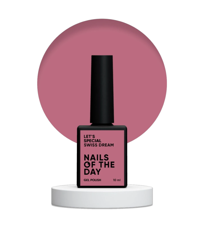 Гель-лак NailsOfTheDay Let’s special Swiss Dream  пилово-рожевий, 10мл