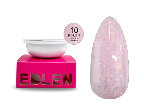 Запаска для геля Edlen Refill Shimmer gel  10