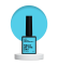 Гель-лак NailsOfTheDay Let’s special Pantone2025/6, яскравий блакитний  10мл