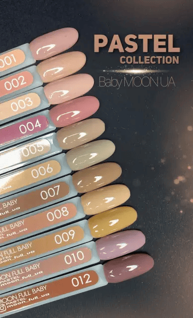 Гель-лак Baby Moon Pastel 04 рожево-горіховий, 6мл