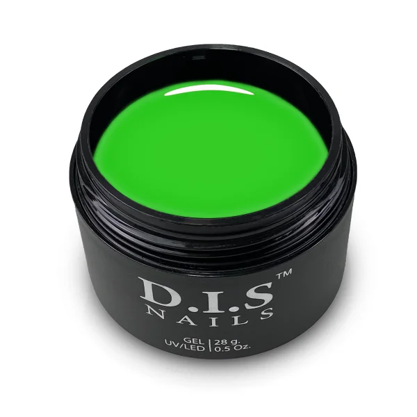 Гель  D.I.S Nails Hard Neon Green 28г