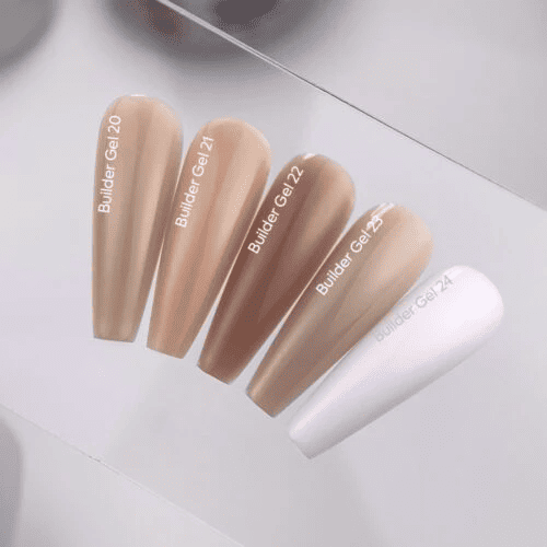 Гель для нарощування нігтів NailsOfTheday Builder 21  теплий нюдовий, 15мл