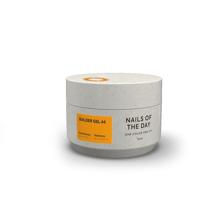 Гель для наращивания ногтей NailsOfTheday Builder 44 оранжевый, 15мл