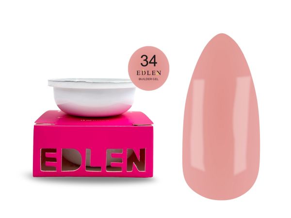 Запаска для геля Edlen Refill Builder gel  34