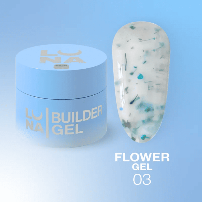 Гель для нарощування Luna Flower Gel 03, 15мл