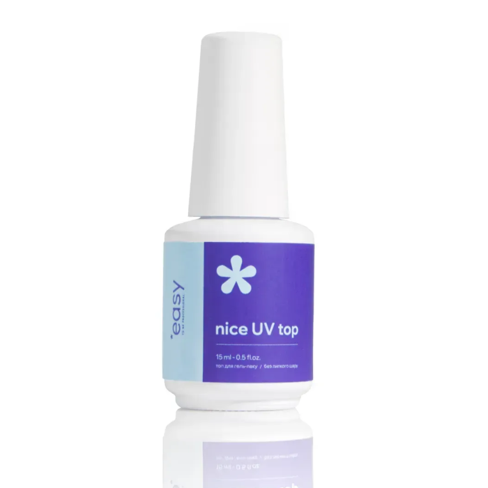 Топ  без липкого шару Nice UV top ТМ Easy 7,5мл