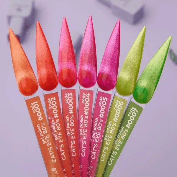 Гель-лак DNKa' котяче око Cat's Eye 80's 02 12мл