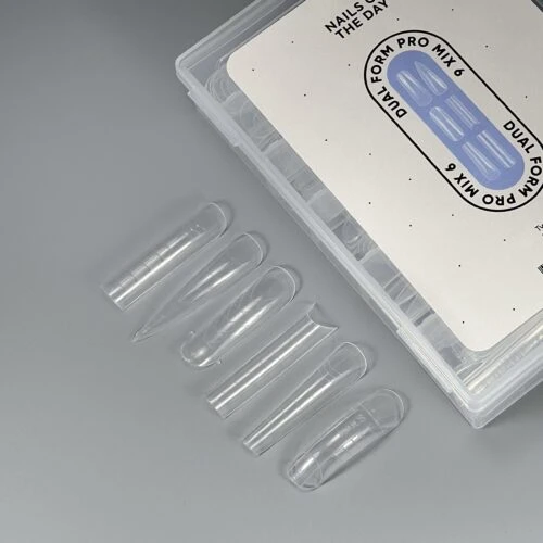 Набір верхніх форм NAILSOFTHEDAY Dual Form Pro Mix 6 (Type 11) 144шт