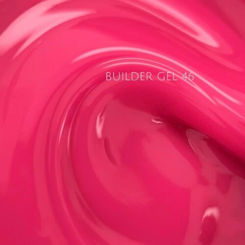 Гель для наращивания ногтей NailsOfTheday Builder 46 насыщенный розовый, 15мл